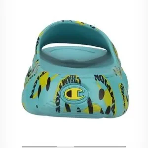 Champion | Shoes | Meloso Squish Smile Slides Aquayellow  display picture 1